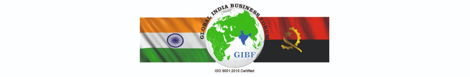 India Angola Business and Cultural Council and GIBF logo